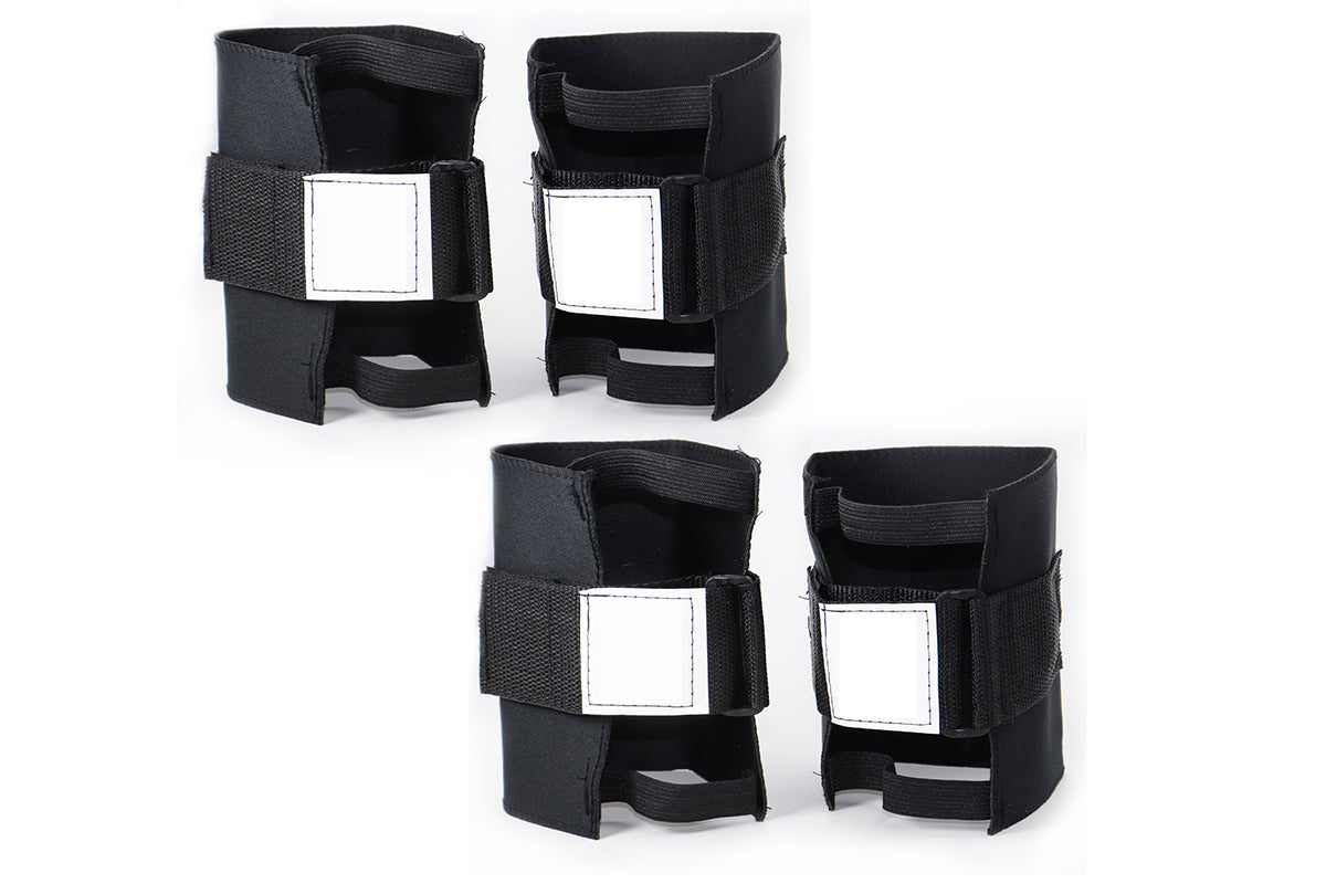 4Pcs Pressure Point Brace Massage Tool Body Trigger Point Massager Therapy Knee Recovery Pad Brace Leg Knee