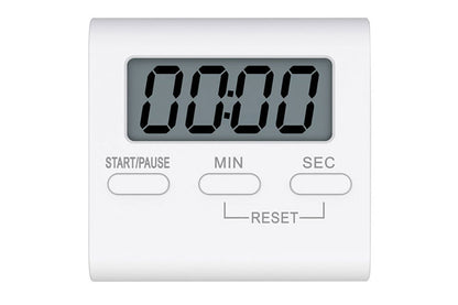 Digital Kitchen Timer with Loud Alarm and LCD Display for Cooking Study and Daily Use