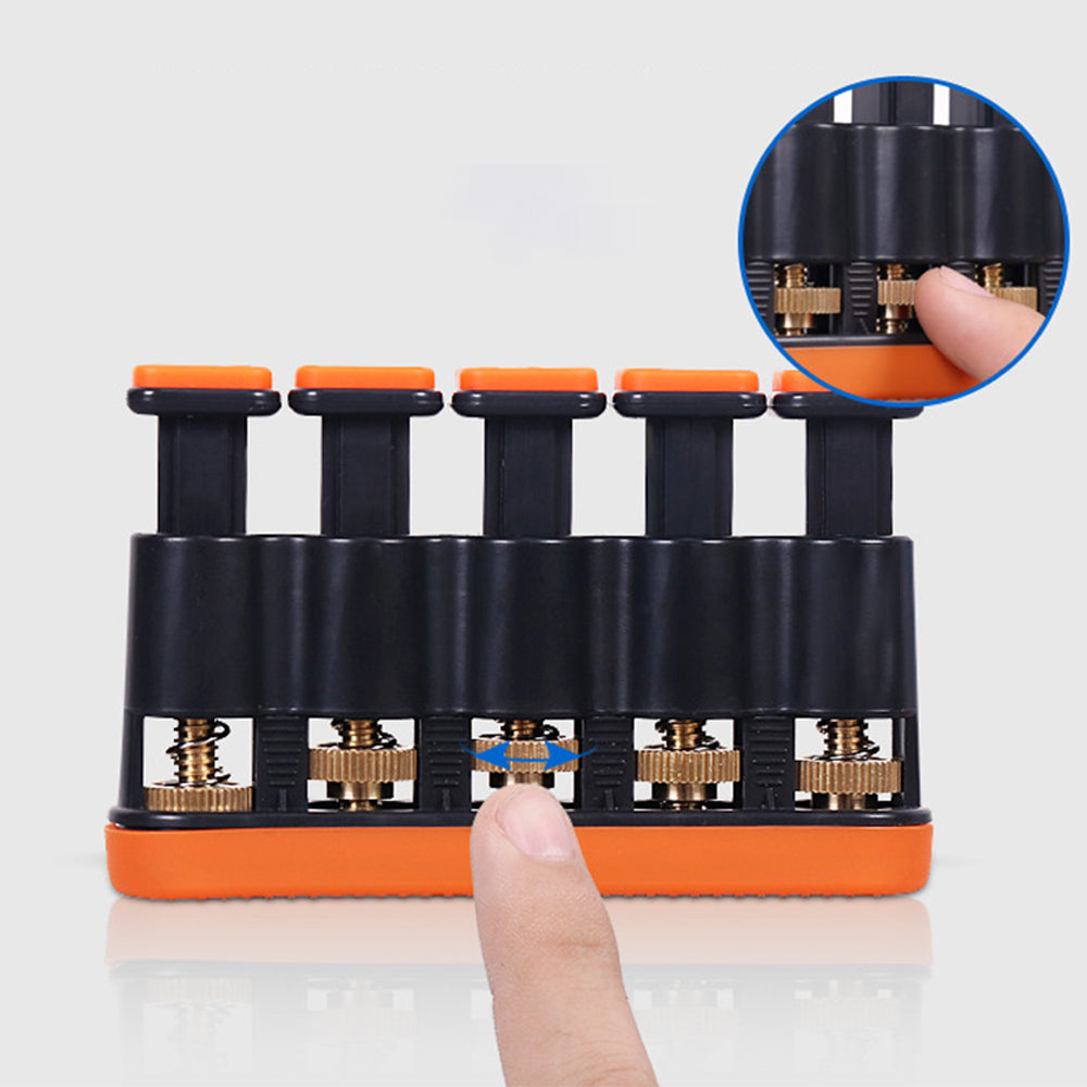 Finger Exercise Tool Guitar Hand Gripper Strengthener For Guitar Violin Piano-Orange