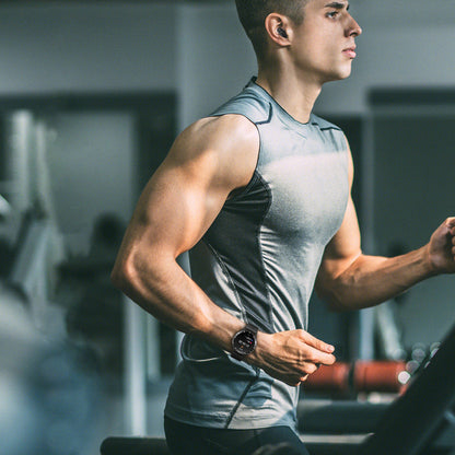 2-In-1 Bluetooth Smart Watch with Earphones For Android IOS