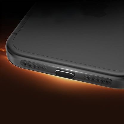 4Piece Metal Dust Mesh Covers for iPhone 18 Pro 18 Pro Max - Black