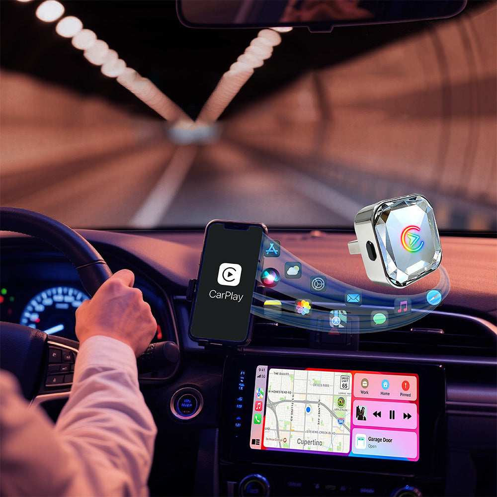2 in 1 Wireless CarPlay Adapter Android Auto Wireless Adapter