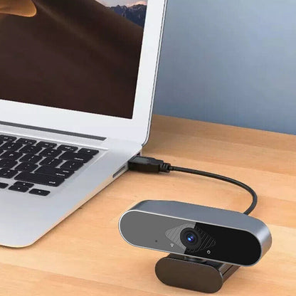 1080P HD Webcam with Microphone USB Computer Camera for Zoom Skype FaceTime