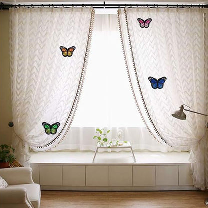 Butterfly Embroidery Patches Iron on and Sew on