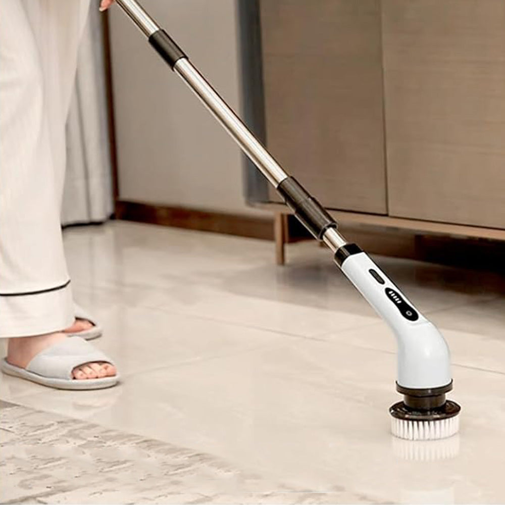 2 PCS Cordless Electric Spin Scrubber with 9 Replaceable Brush Heads and Extendable Pole for Home Use (Copy)