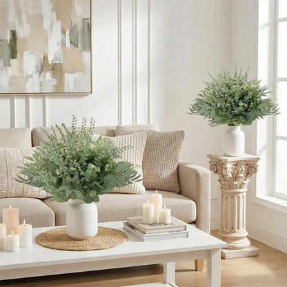 130Pcs Artificial Eucalyptus Leaves Bundle