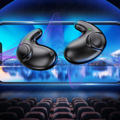 Side Sleeping Earbuds Bluetooth Earphones ENC Noise Cancelling Mic for Running