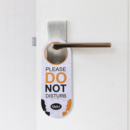 Do Not Disturb Door Hanger Sign Door Hanger Tag