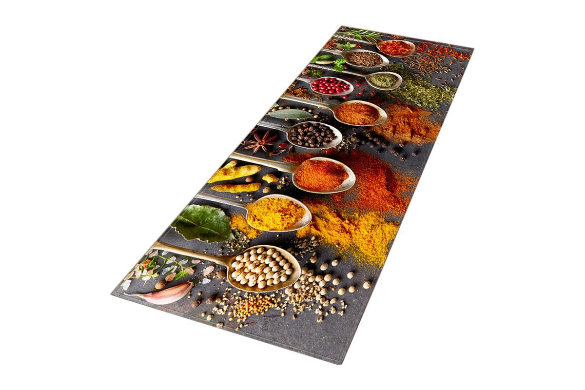 Spice Cooking Kitchen Rugs Anti-fatigue Standing Waterproof Non Slip-Style 4