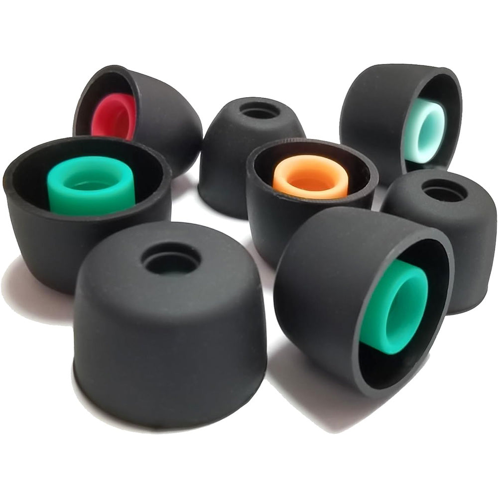 8 Pairs Silicone EarBuds Ear Tips For Sony WF-1000XM5 Earphones-Black