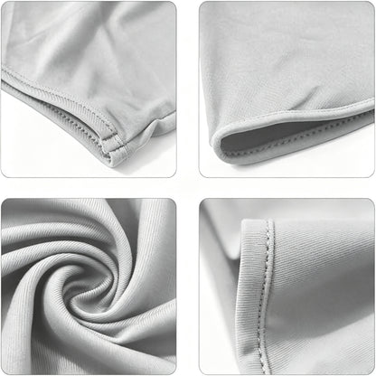 3 Piece 3 Hole Quick Dry Cycling Face Covers - Dark Grey