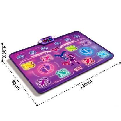 Dance Mat with 5 Modes Electronic Music Dance Pad