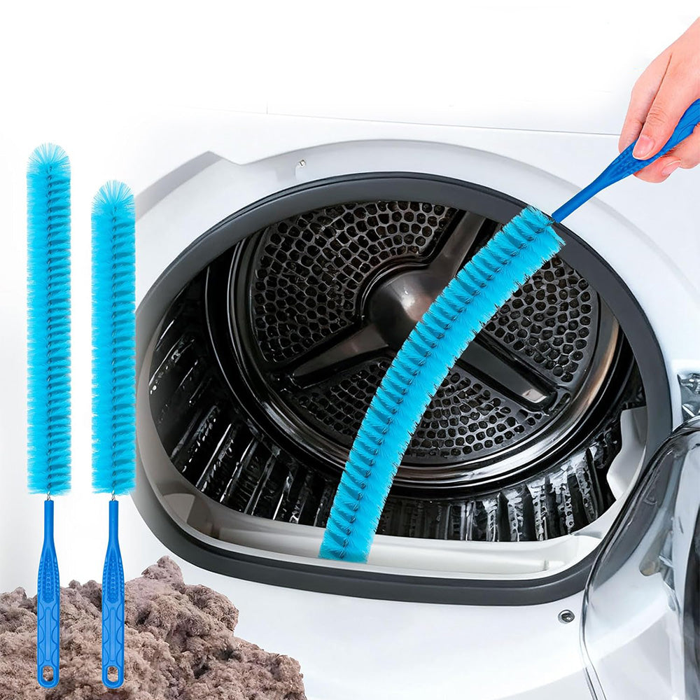 5 PCS Dryer Vent Cleaner Kit Lint Remover Cleaning Brushes