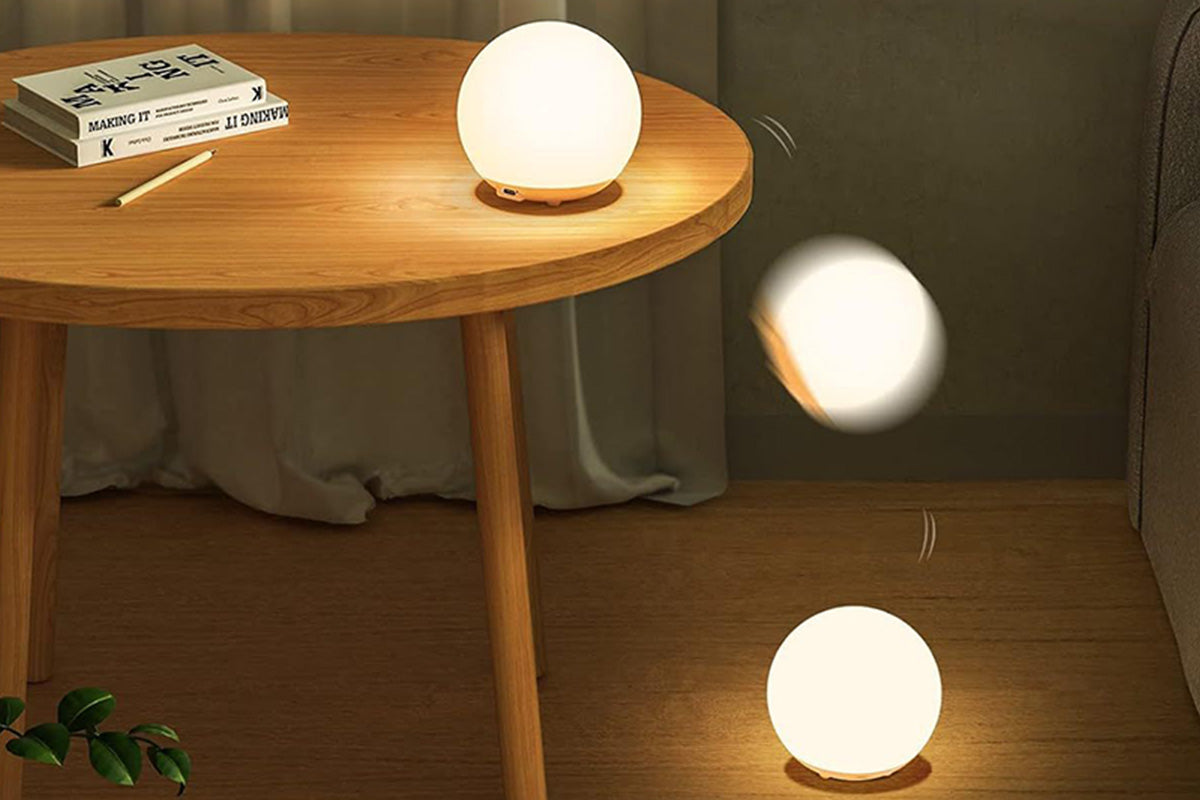 Touch Control Egg Night light Nursery Night Lamp With 7 RGB Colors Changing