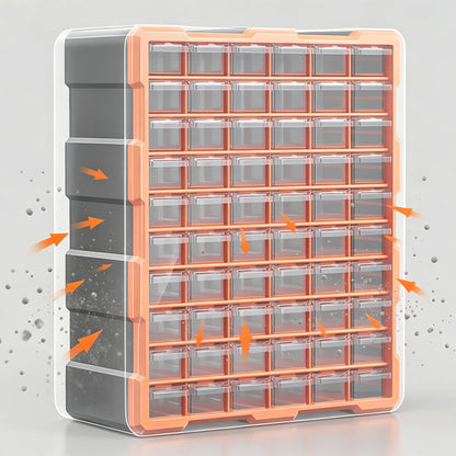 60 Durable Storage Drawer Cabinet