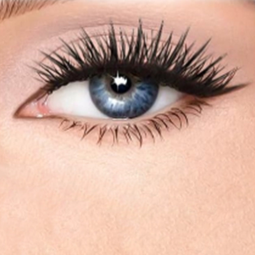 3 Pairs of  Eyelashes Self-Adhesive Multiple Reversible Glue-Free Reusable Fake Eyelashes