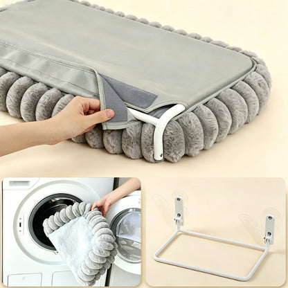 Cat Window Hammock 30x52cm Suction Cup Cat Bed with Washable Pad Cat Window Perch-Grey