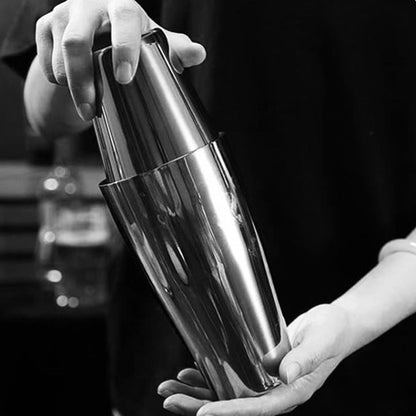 13PCS Set Stainless Steel Cocktail Shaker Tool Bartender Kit for Home Bar