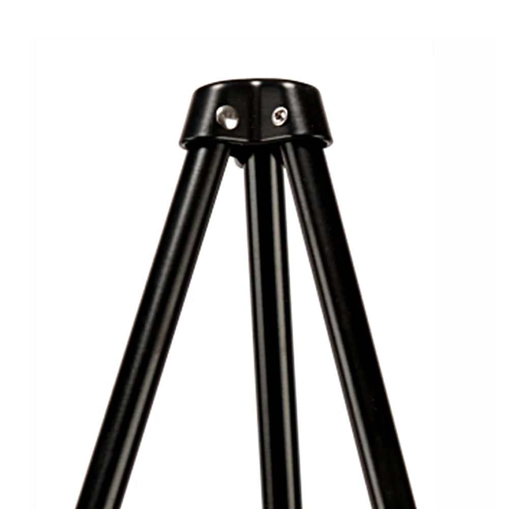 Metal Folding Easel Stand Portable Tripod Display Stand Floor Poster Easel Stand Black