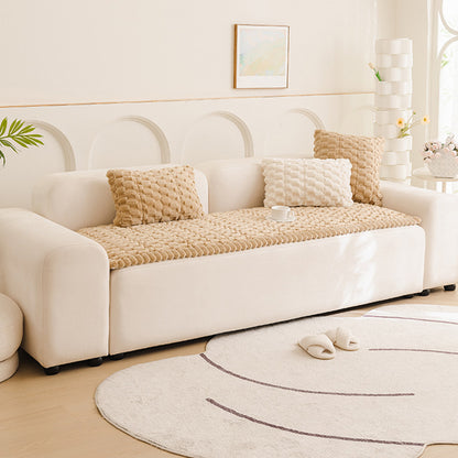 Soft Wear Resistant Couch Cover-Brown