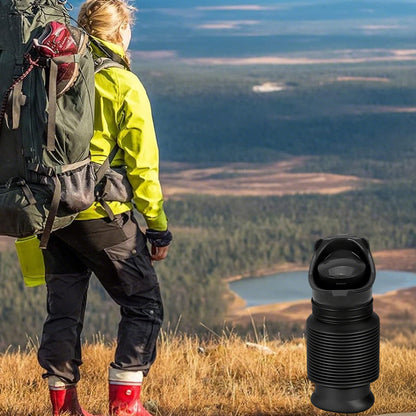750ml Pee Bottles Collapsible Urine Bottle Car Pee Bottle For Men And Womem-Black