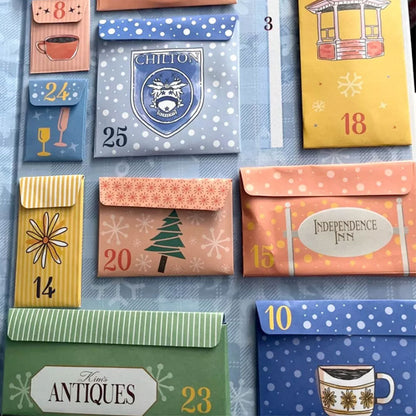 Gilmore Girl Inspired 25 Days Advent Calendar Christmas Birthday Present Calendar
