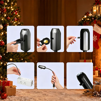 USB Halloween Projector Light with 6 Slides for Game Party