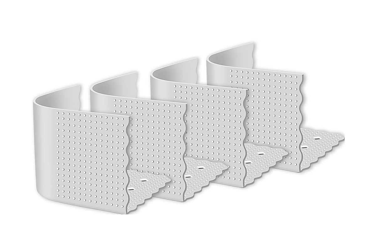 4Pcs Lock Sheet Holders Heavy Duty Bed Sheet Straps Keep Sheets Tight Fit All Mattress -Grey