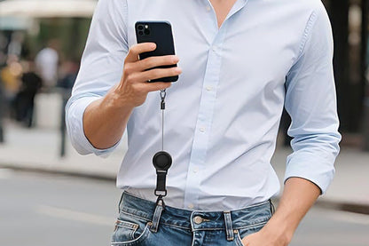 2 Piece 360 Degree Swivel Retractable Phone Holder