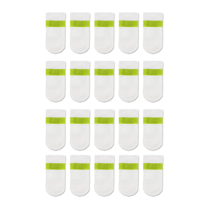 20Pcs Water-resistant Dog Shoes Dog Socks Disposable Pet Booties Dog Paw Protector Pet Foot Covers