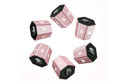 Cube Timer Rotating Timer with Vibration Adjustable Volume Countdown-Pink