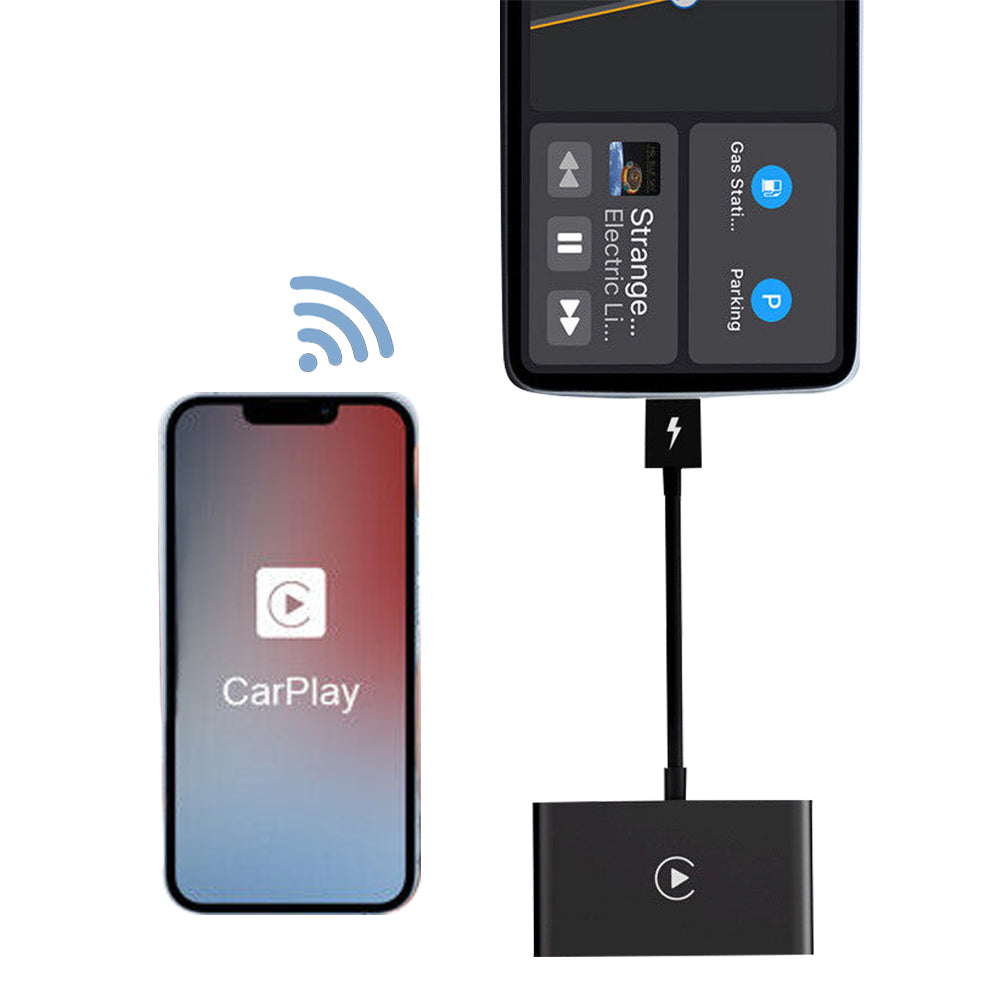 For Apple Carplay Adapter Bluetooth USB Wireless Receiver Auto Car Player Stereo