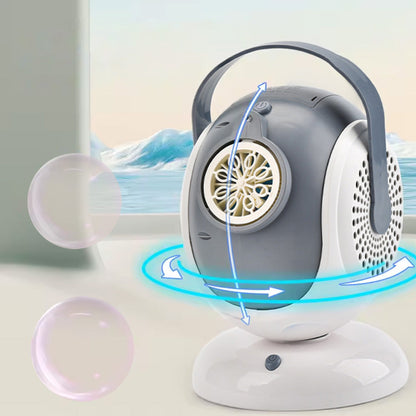 Automatic Bubble Machine Rotating Bubbles Blower Toy