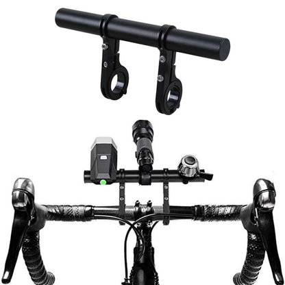 20cm Aluminum Alloy Bicycle Handlebar Extender Mount-Black