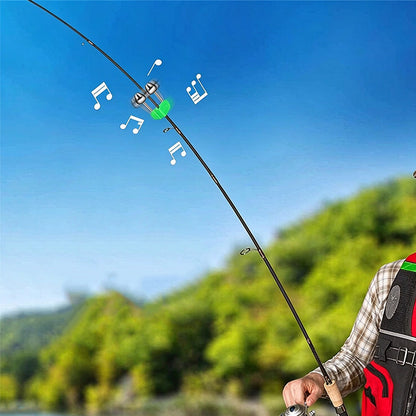 20 Piece Fishing Bite Alarm Bells for Rod Tips Day and Night