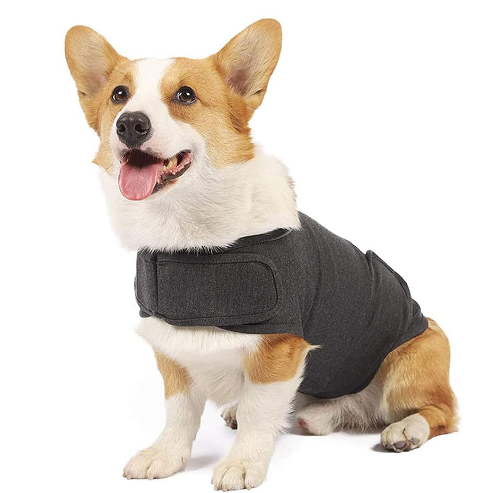 Anxiety Relief Vest for Dogs Adjustable Calming Wrap for Thunderstorms Travel