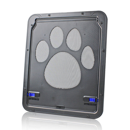 Lockable Pet Flap Screen Door Inside Door for Puppy Dog and Cat House