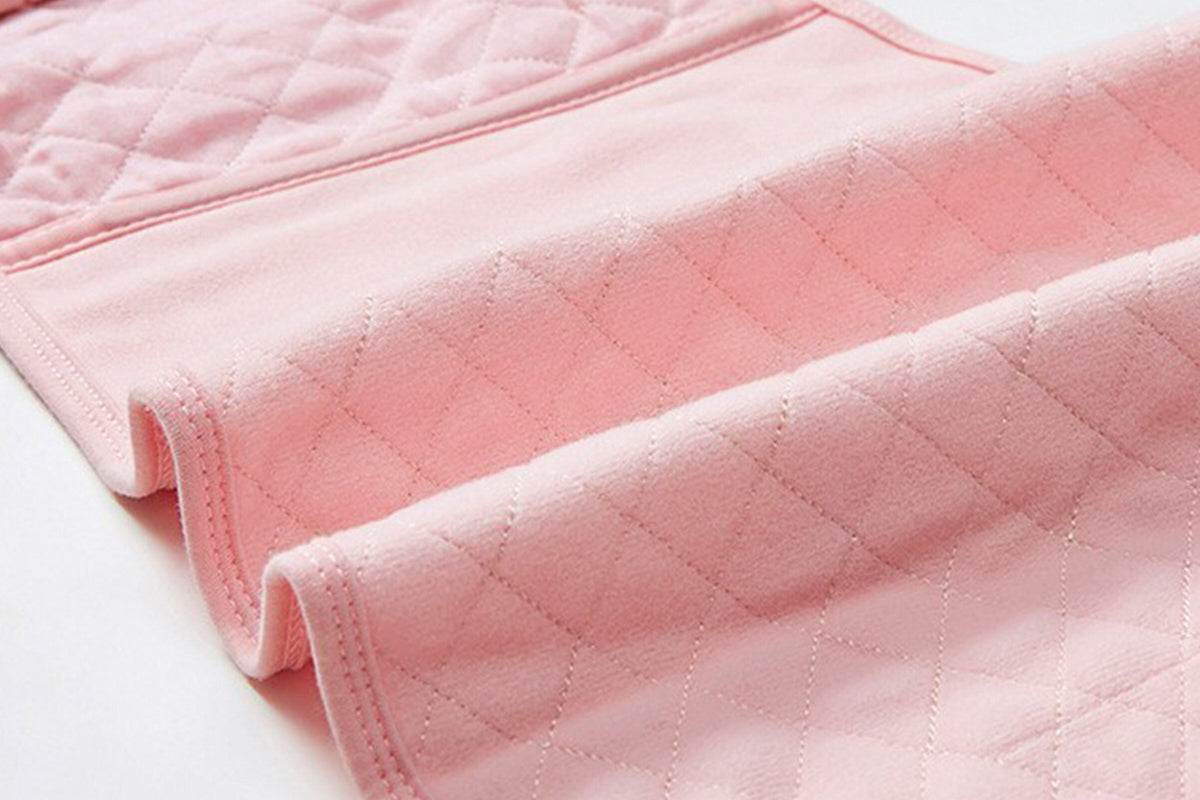 2Pcs Belly Support Recovery Waist Pelvis Belt Postpartum Belly Wrap Band Waist Trainer-Pink