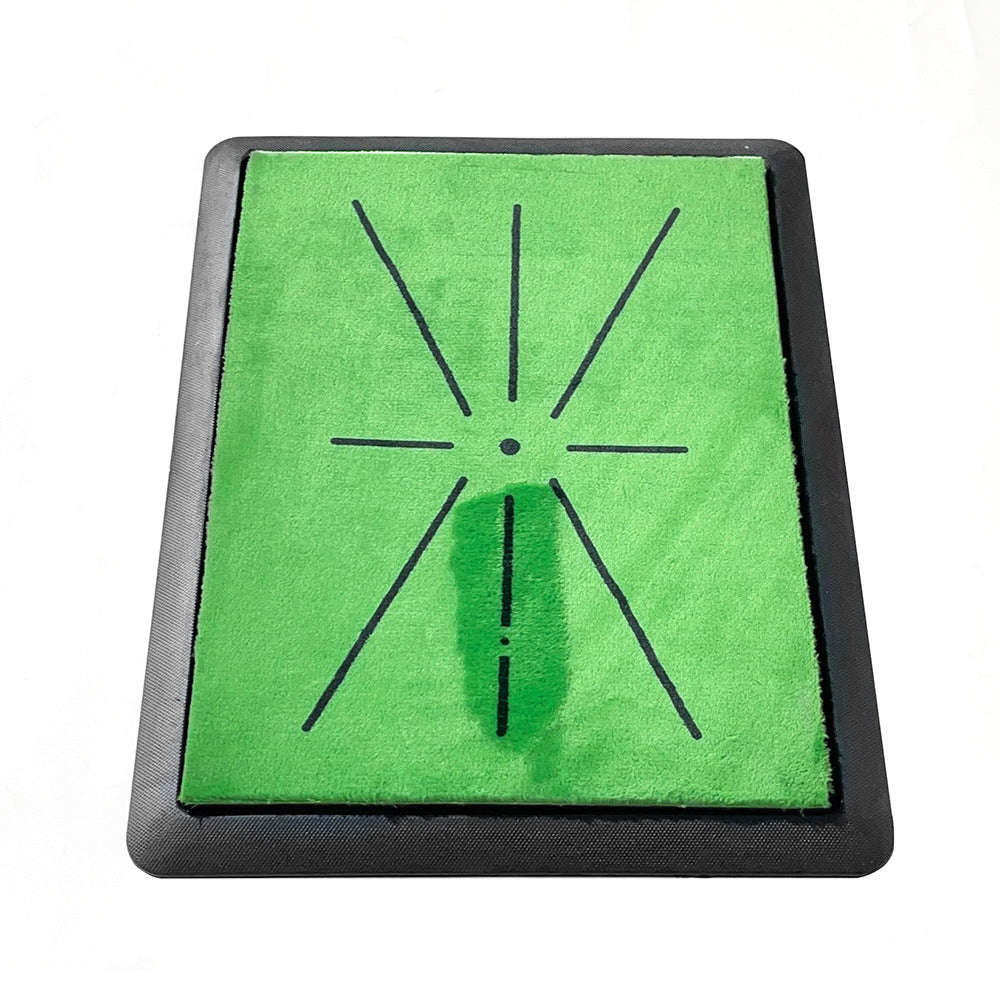 Replaceable Golf Practice Mat Set for Swing Path Feedback Training