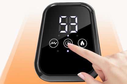 2Pcs Knee Massager with Heat Vibration Electric Heated Knee Brace with 3 Levels