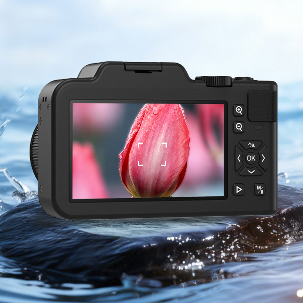 5K Dual Screen Digital Camera 18X Zoom Autofocus Video Camera