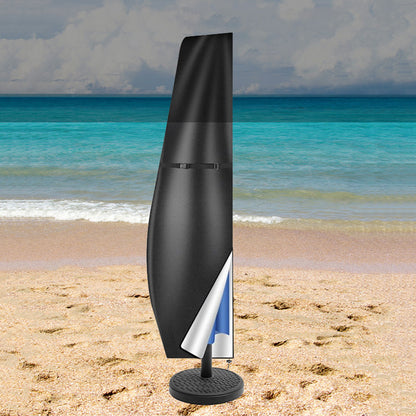 Banana Shape Outdoor Umbrella Cover for 11 to 13 Feet Umbrella
