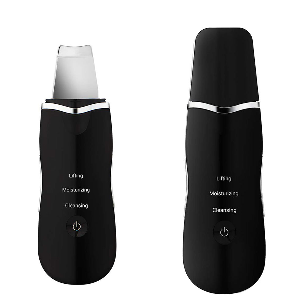Ultrasonic Skin Scrubber Pore Cleansing Tool for Facial Care-Black