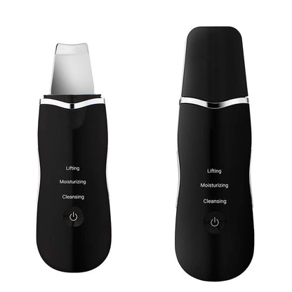 Ultrasonic Skin Scrubber Pore Cleansing Tool for Facial Care-Black