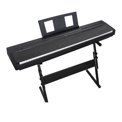 For 88 Keys Piano Keyboard Cover Electronic Keyboard Anti-Dust Cover Black