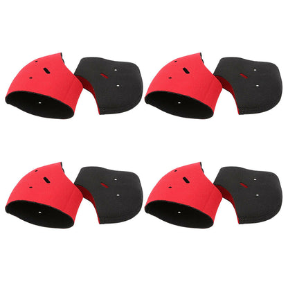 4-Pack Heel Protectors Sleeves for Women ââ‚?Anti-Crack & Breathable
