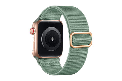 10Pcs Stretchy Nylon Bands Compatible with Apple Watch Band