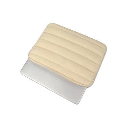 Carrying Case for 12.9-13.3 Inch Laptop Puffy MacBook Sleeve Apricot