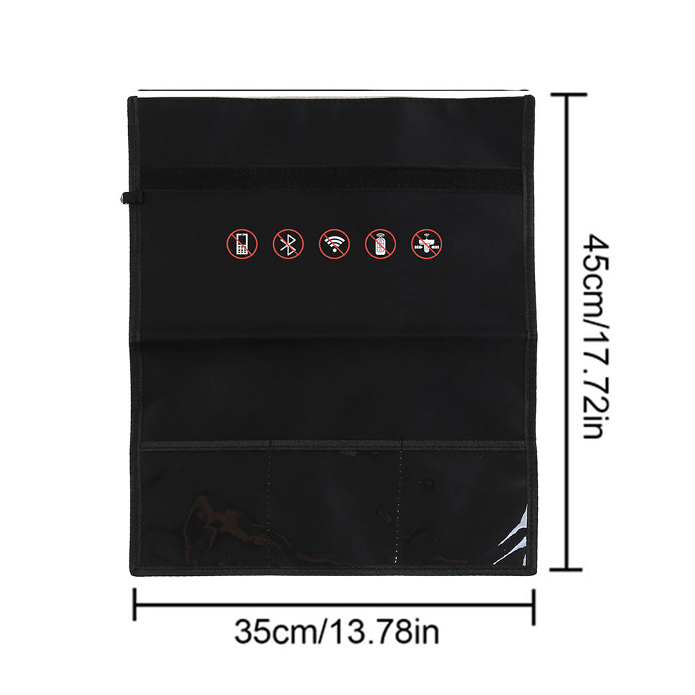 Large Faraday Bag RFID Signal Blocking Bag For Laptop Car keys Phones