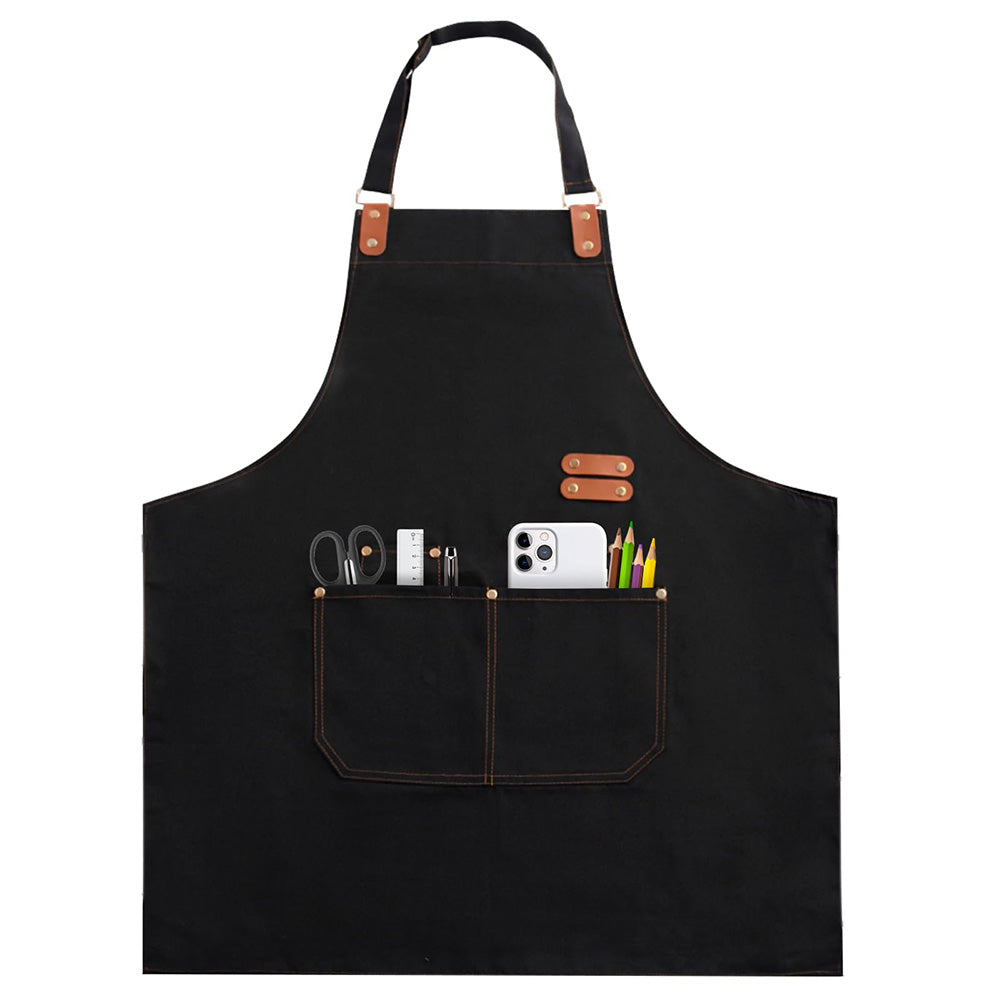 Waterproof Oil-Resistant Kitchen Apron with Adjustable Neck Strap